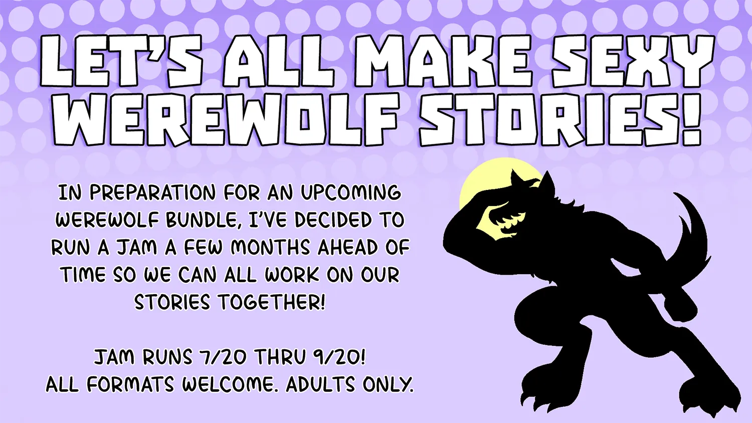 Let's make sexy werewolf stories together!