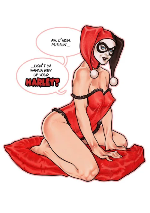 [Lucas Silva] (D.C.) Harley Quinn Ready For Her Lover To Rev Her