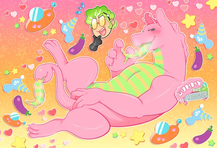 My Big Pink Alien Dragon (Gummy and the Doctor)