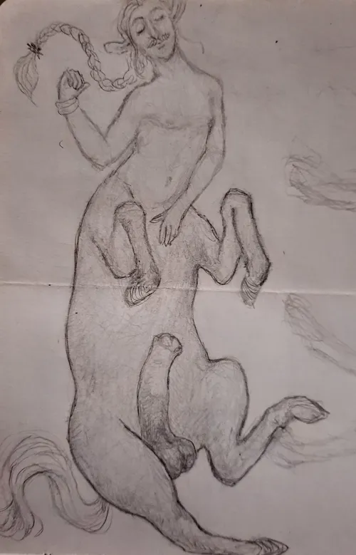 Need that dick inside me(art by me)