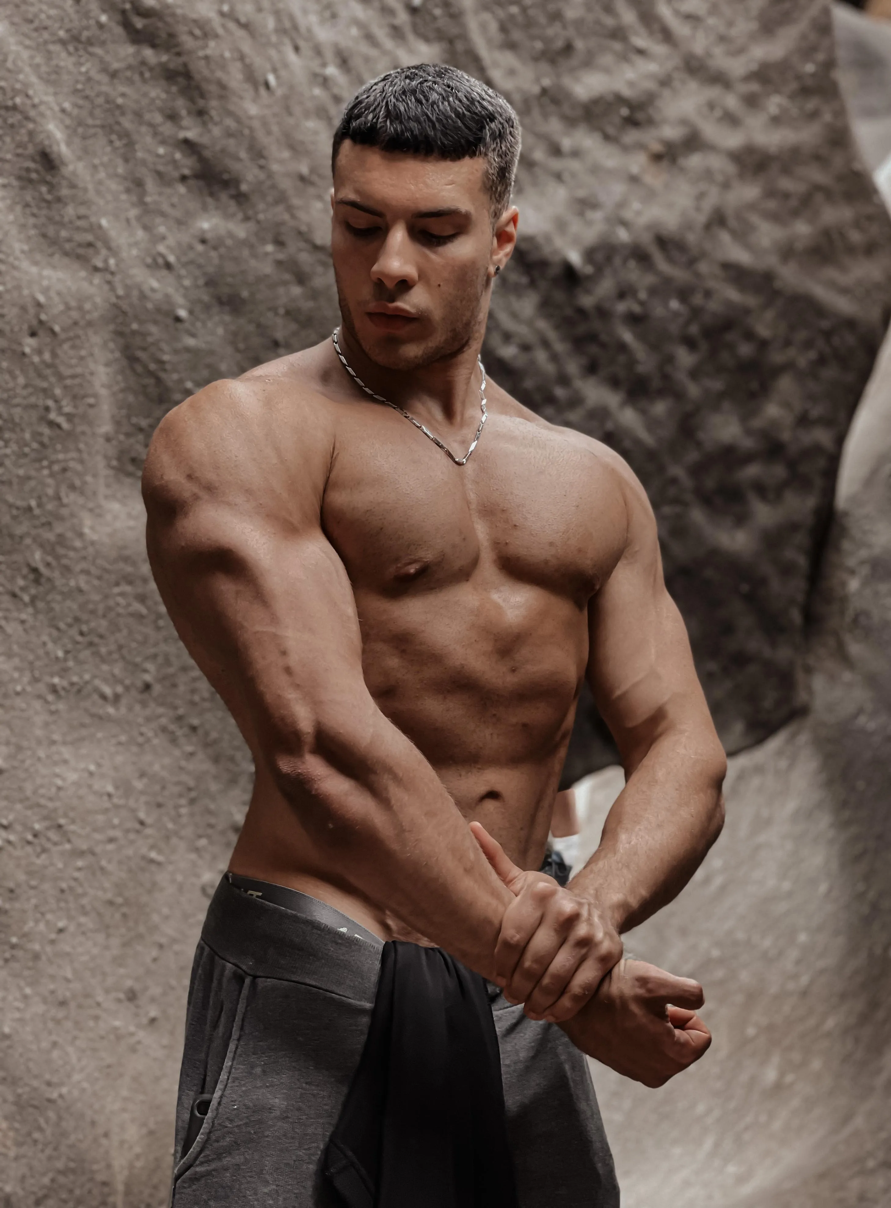 These muscles aren’t just for show… they’re made to be worshipped