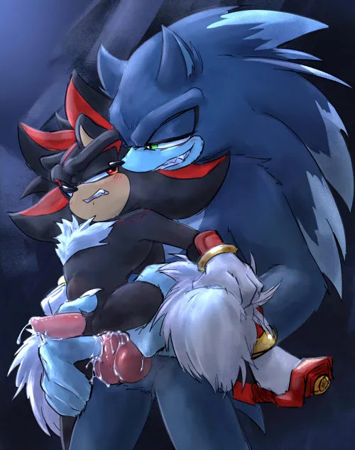 Werehog is filling Shadow with cum 💦 [MM] (J0N4N_KAR1K0U)