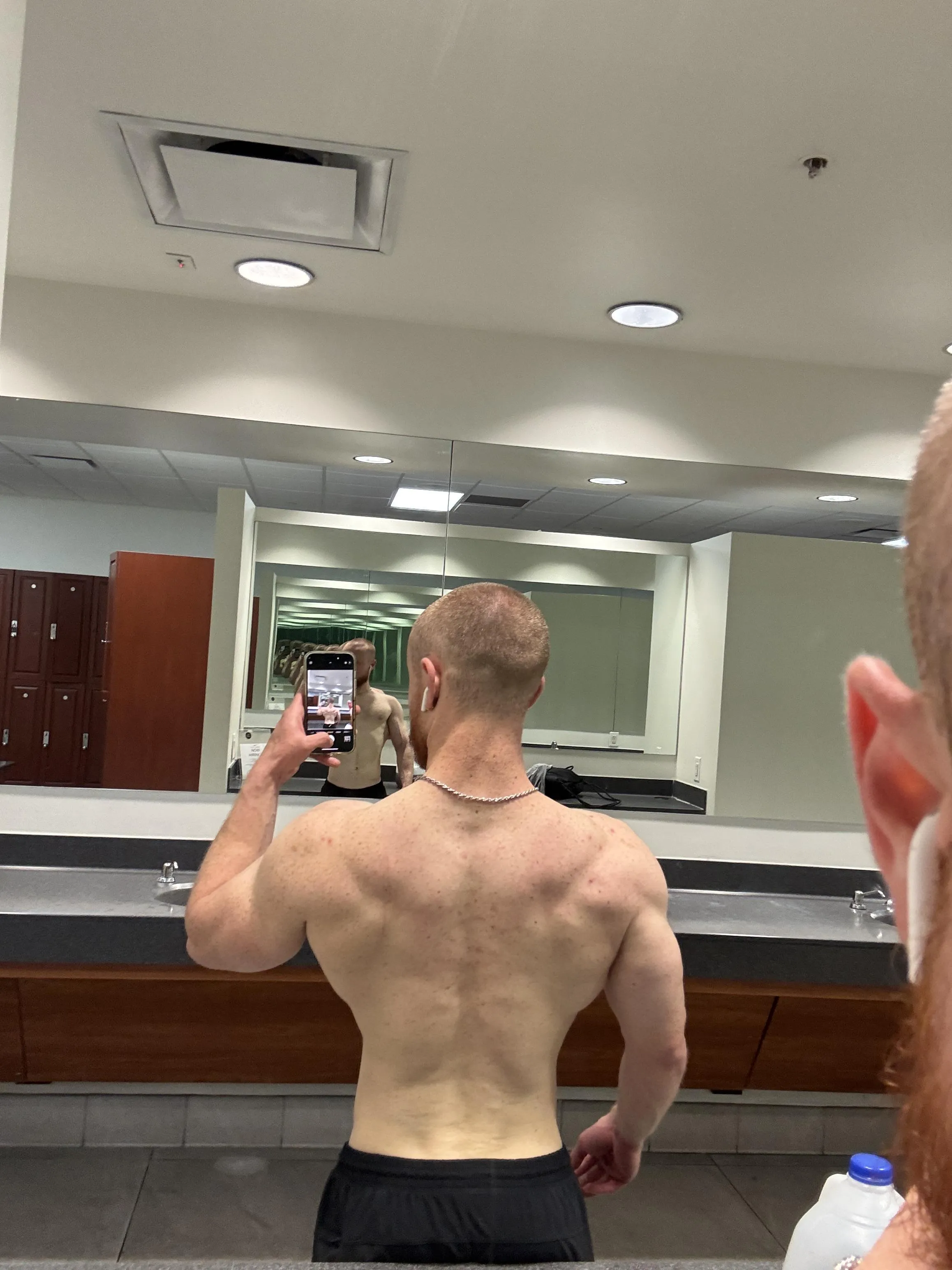 Wide backs are meant for worship