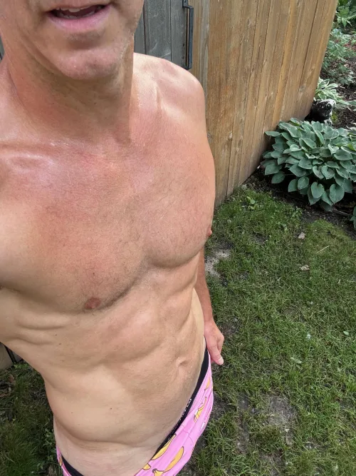 It was a bit humid out there