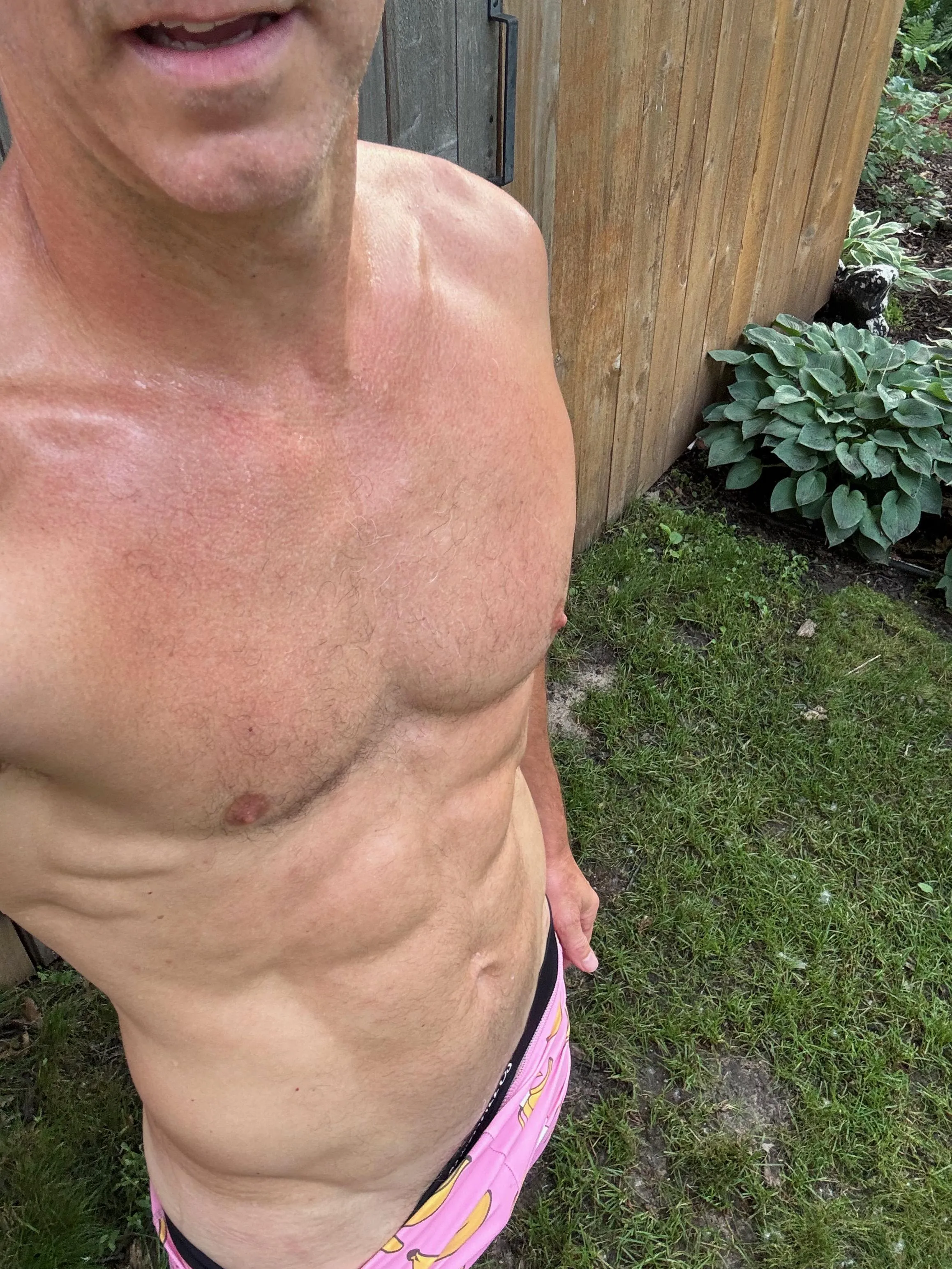 It was a bit humid out there