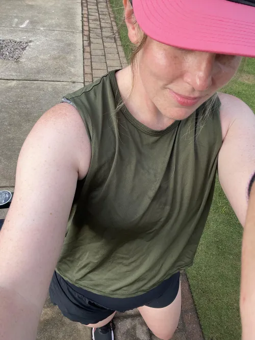 Somehow my skin just looks better after running