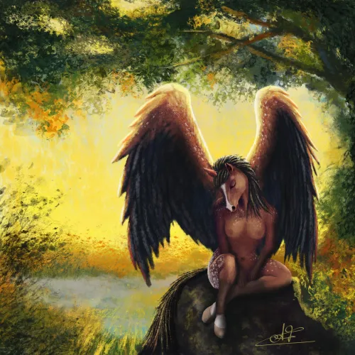 Astrid, by AutumnFlame, digital, 2025