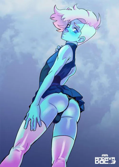 Blue Beryl showing off