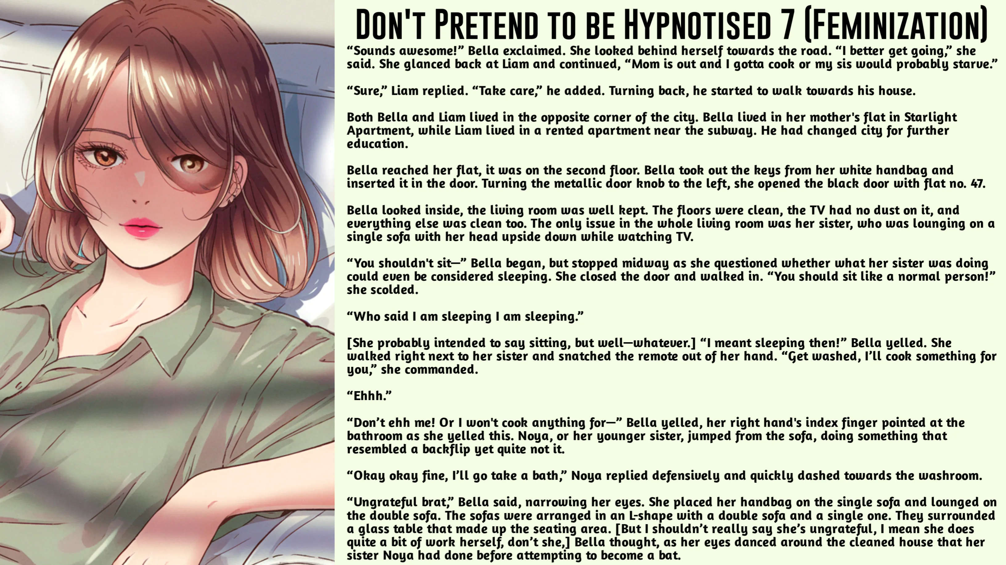 Don't Pretend To Be Hypnotised 7 Feminization Caption