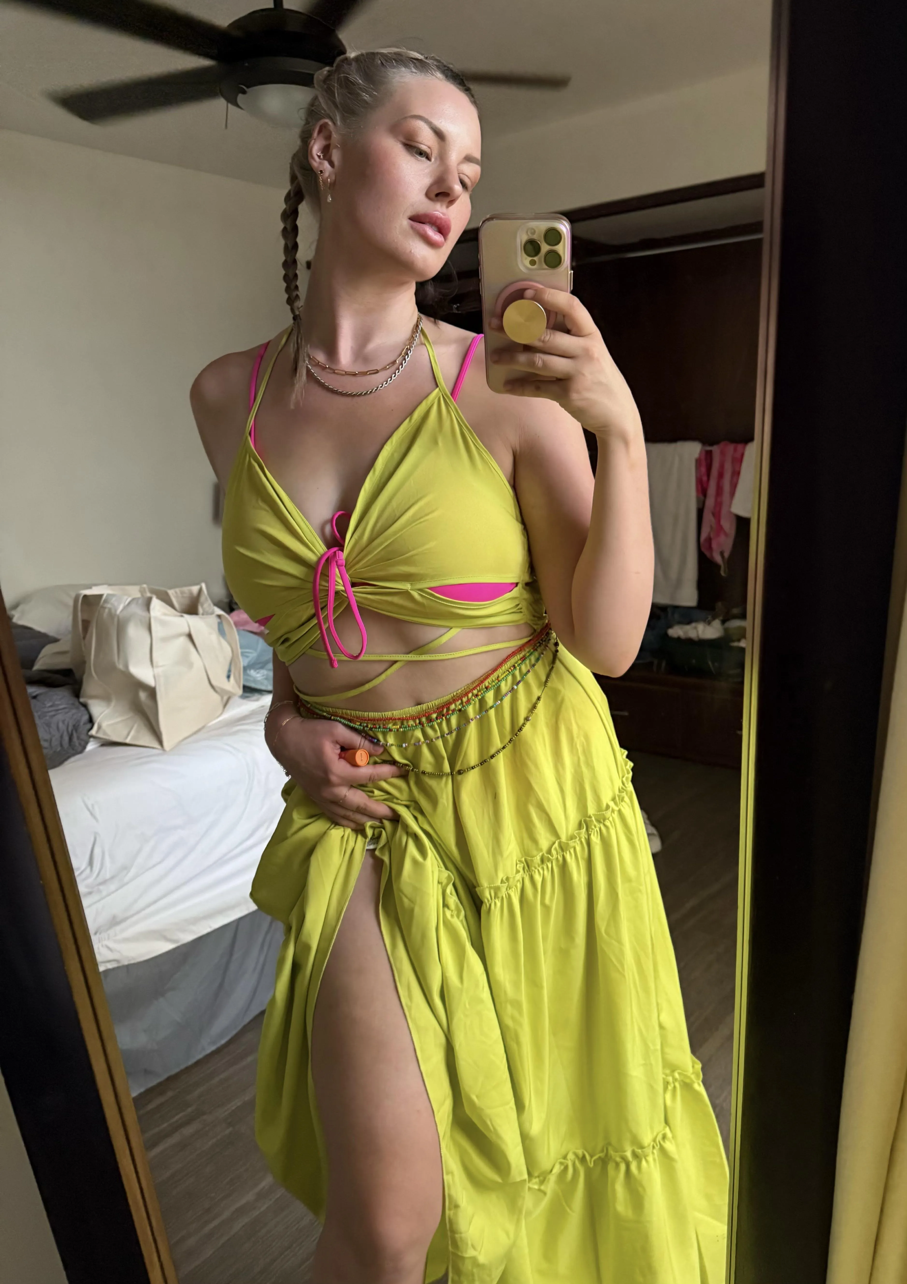 Enjoying sundress season