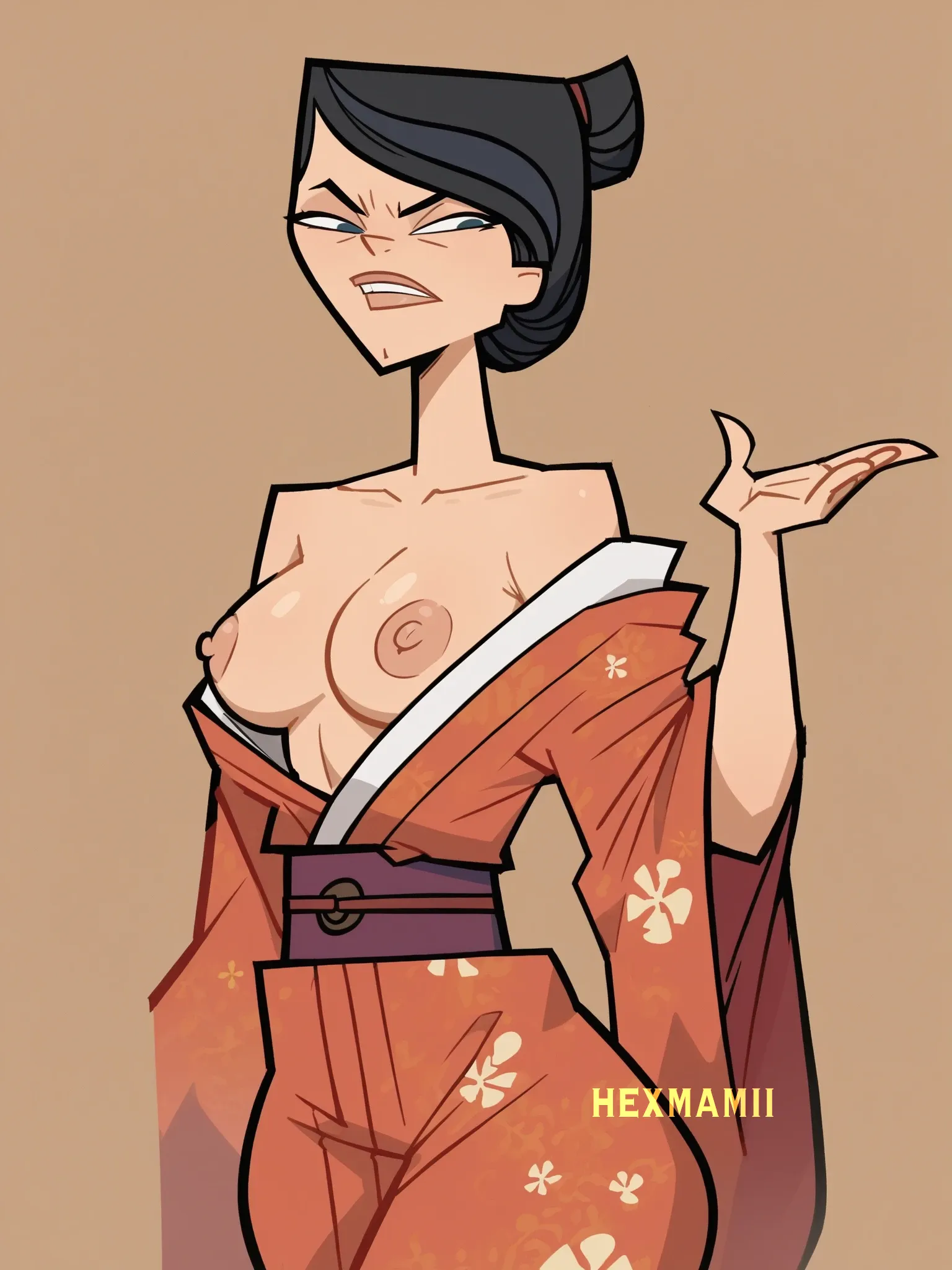 Heather's kimono (HEXMAMII)