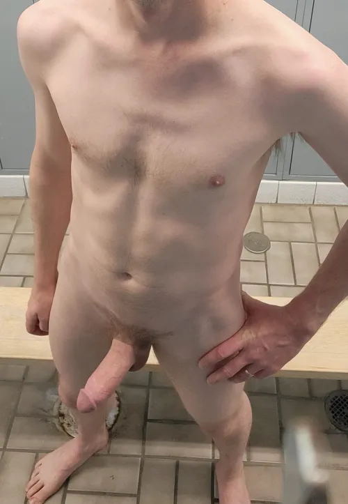 I caught no fewer than three men staring at me