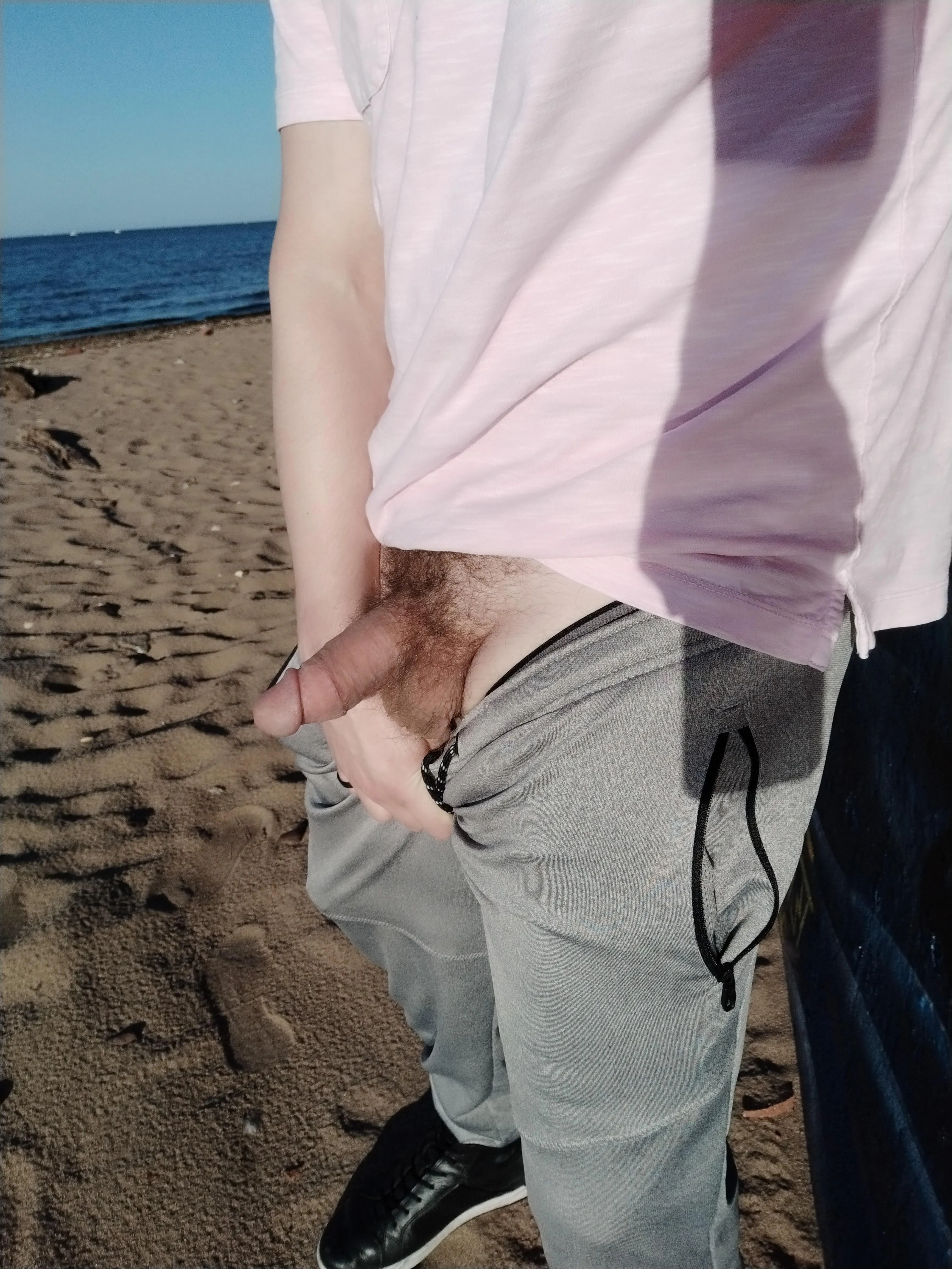 I make every beach I go to a nude one