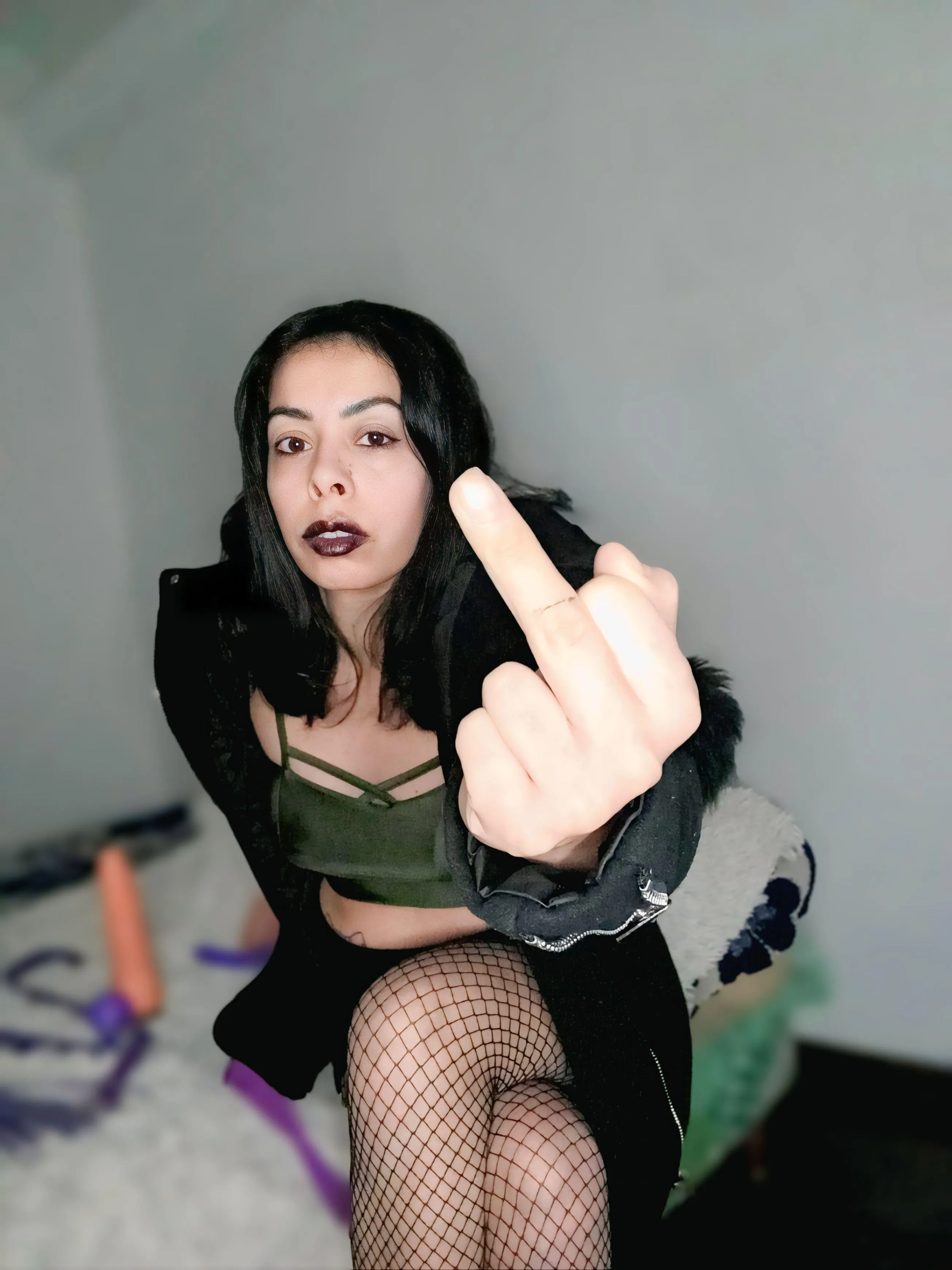 Is this what you see when you imagine pleasure? Well, swallow reality, you miserable cuck... You only exist to watch while someone else enjoys me, and I don't even remember your name.