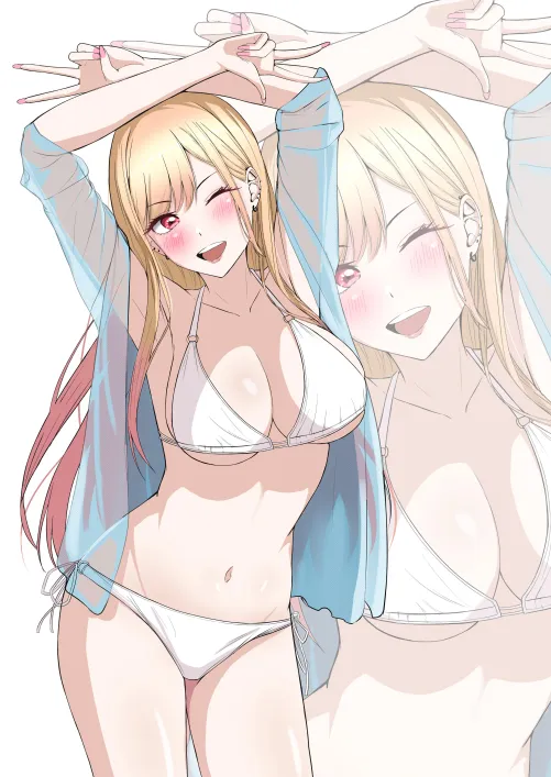 Marin is ready for the beach