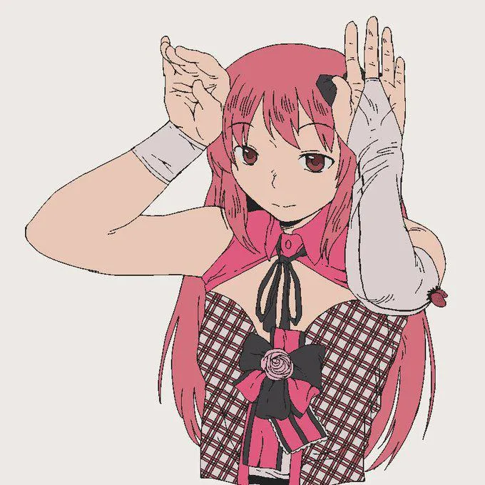 My beloved Audrey drawn by @UName99∅8 on Xitter