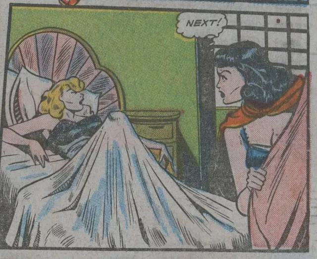 Phantom Lady loves her size queen.
