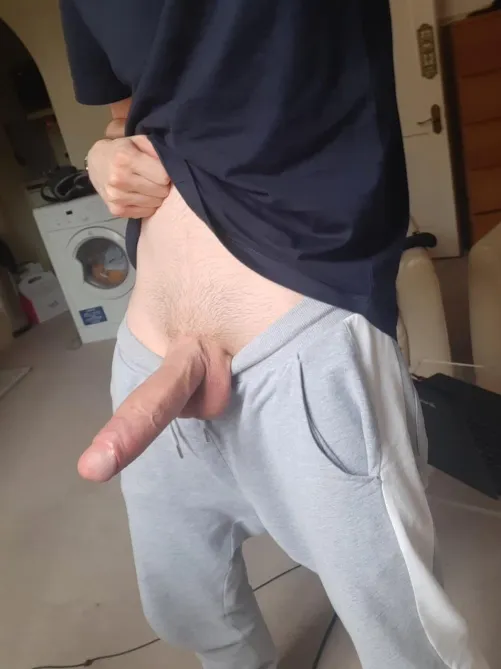 Playing with my veiny monster