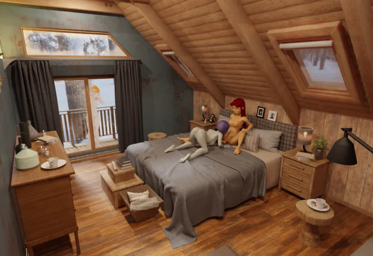 Raven, Starfire, and someone else...