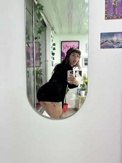 sometimes i put on black just to misbehave nicer