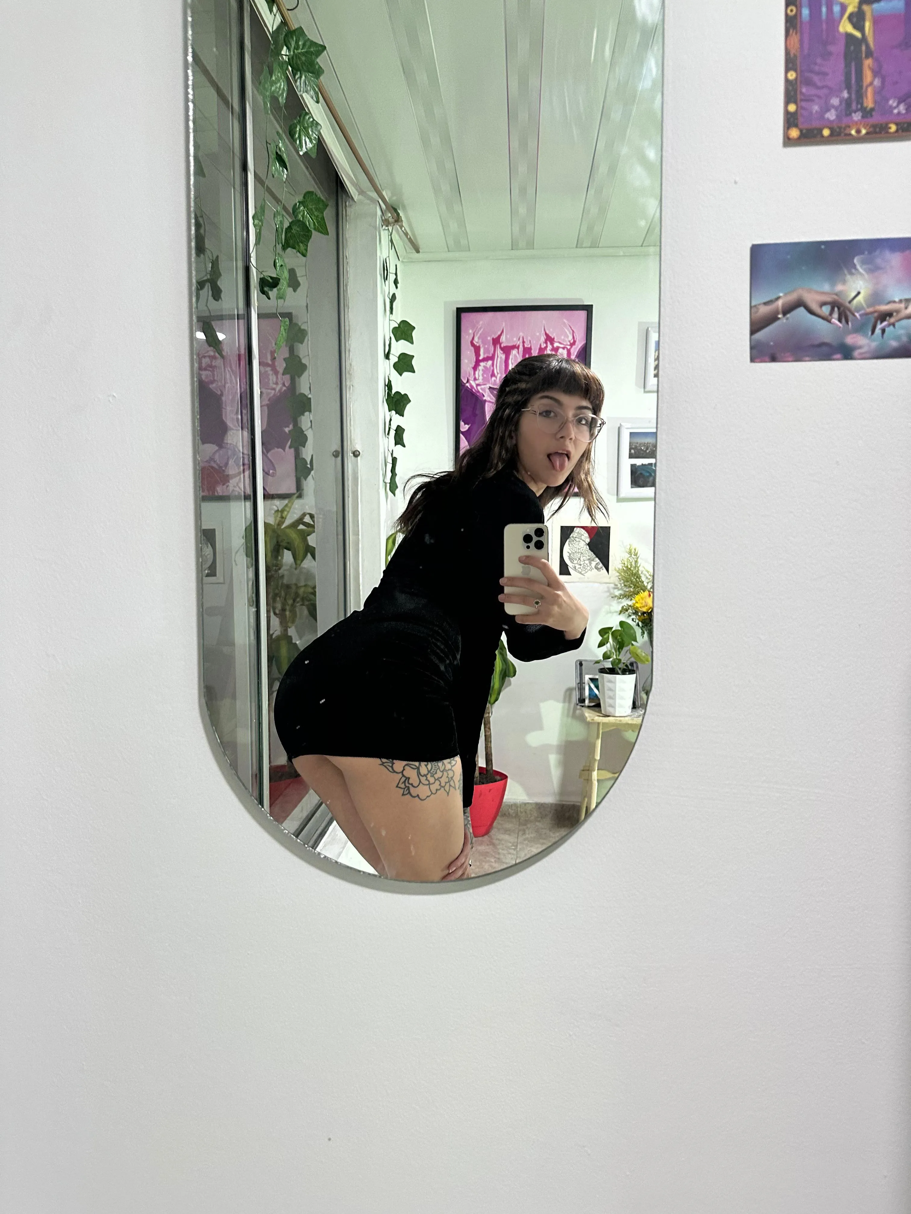 sometimes i put on black just to misbehave nicer