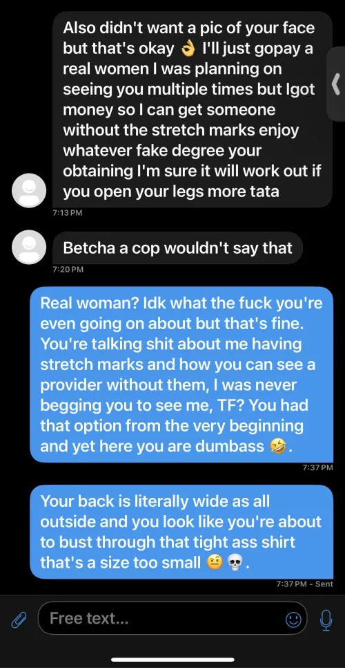 They think they're insulting us, but they're throwing an embarrassing temper tantrum