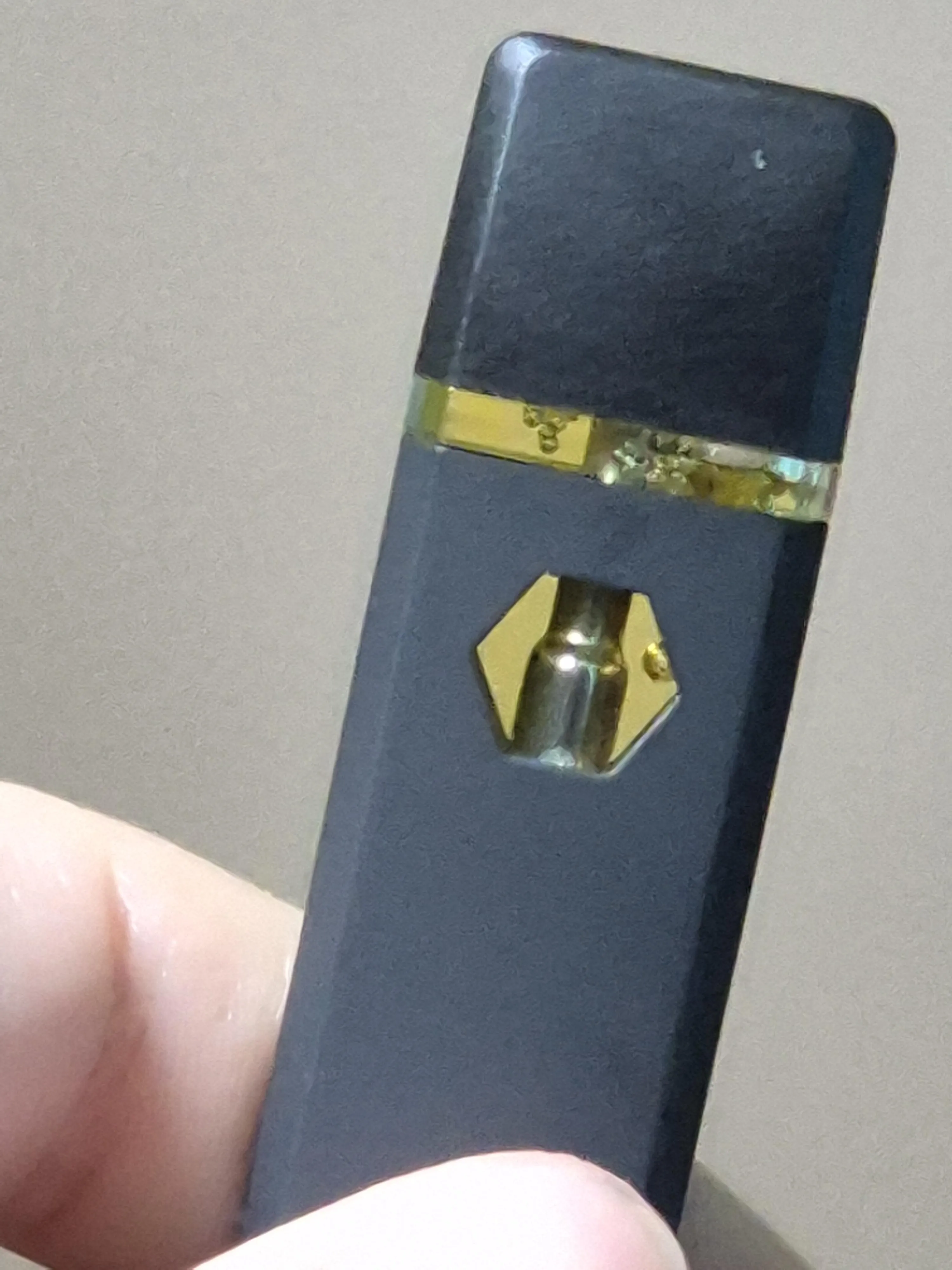 This vape looks neon yellow? (10-OH-HHC - local cannabis store)