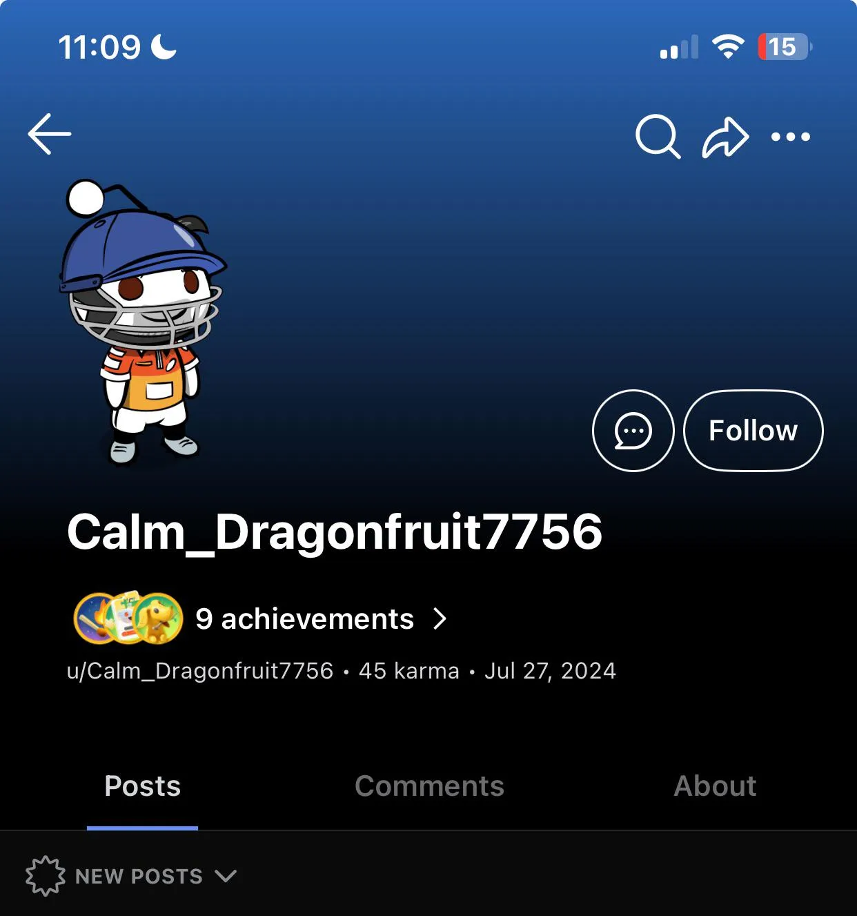 time waster. will comment to every girls posts that she’s a scammer when he’s a scammer himself.