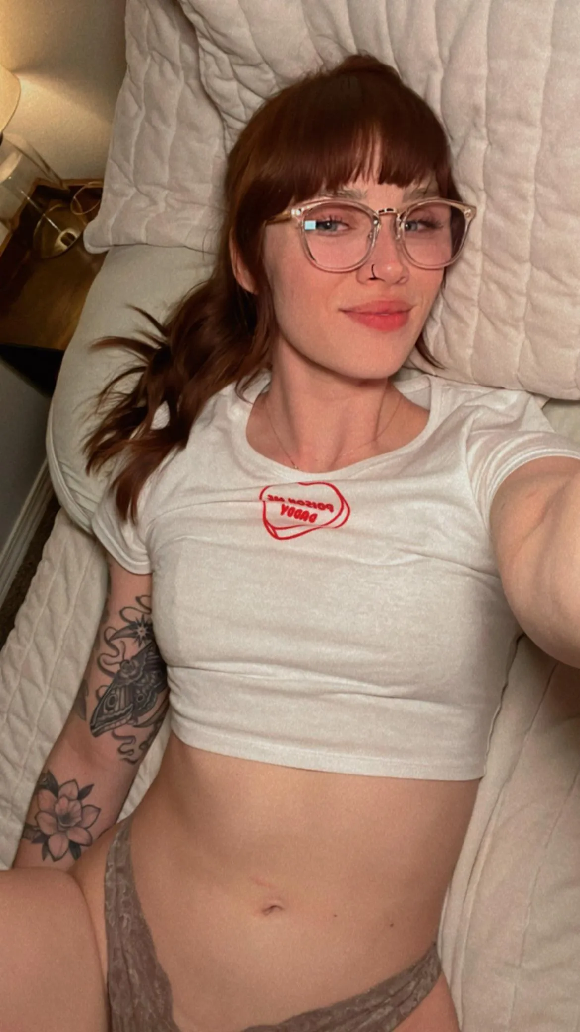 Trying to tempt you with my tummy [img]