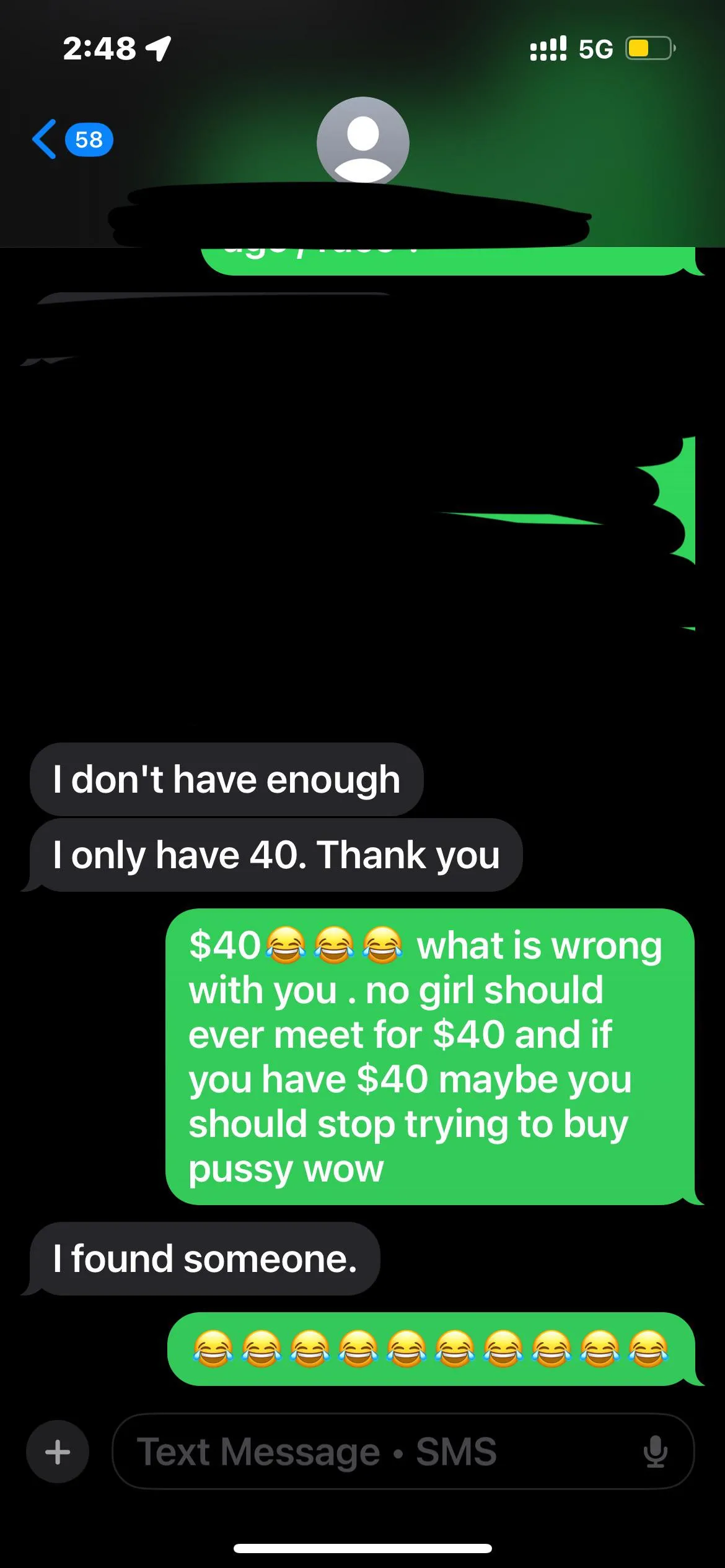 what is wrong with him?