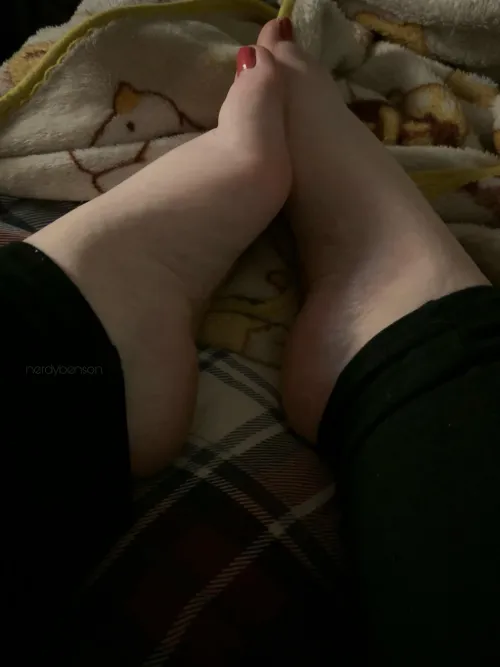 Would you rather suck my toes or be fucked by my toes? [oc]