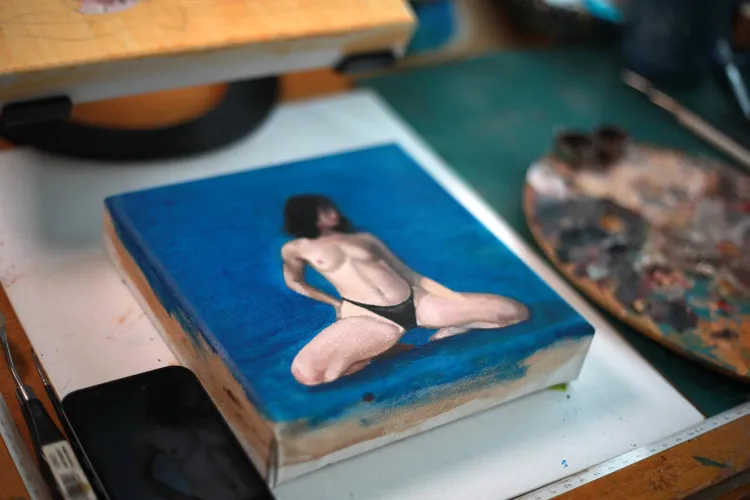 Anonymous muse by me