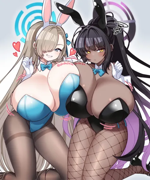 Bunny Squish [Blue Archive] (dadadanodadada)