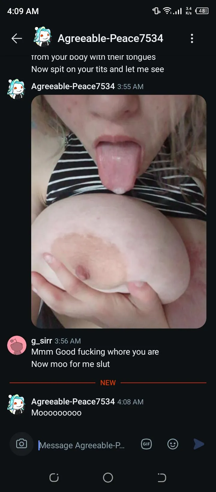 Feminist she said 😏