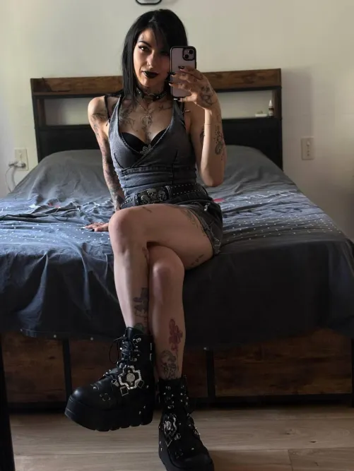 Just chilling on my bed, want to join?