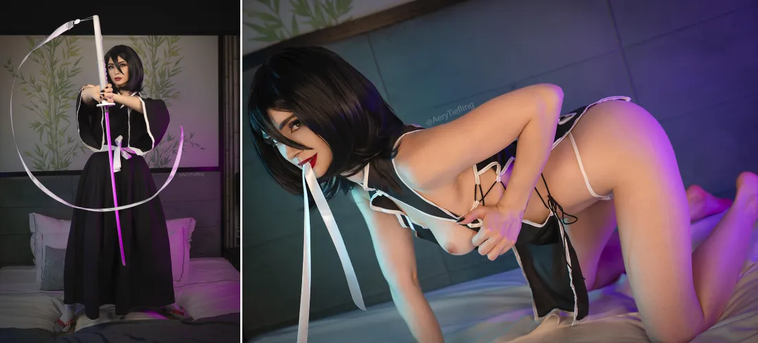 Rukia Kuchiki from Bleach by Aery Tiefling [OC]