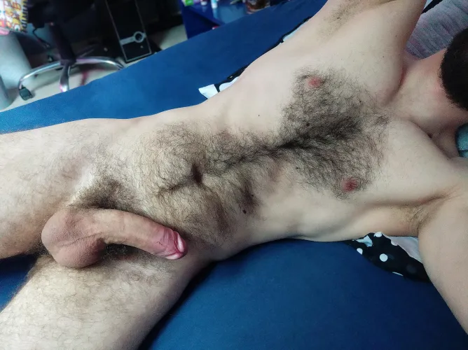 Hope you don't mind some body hair