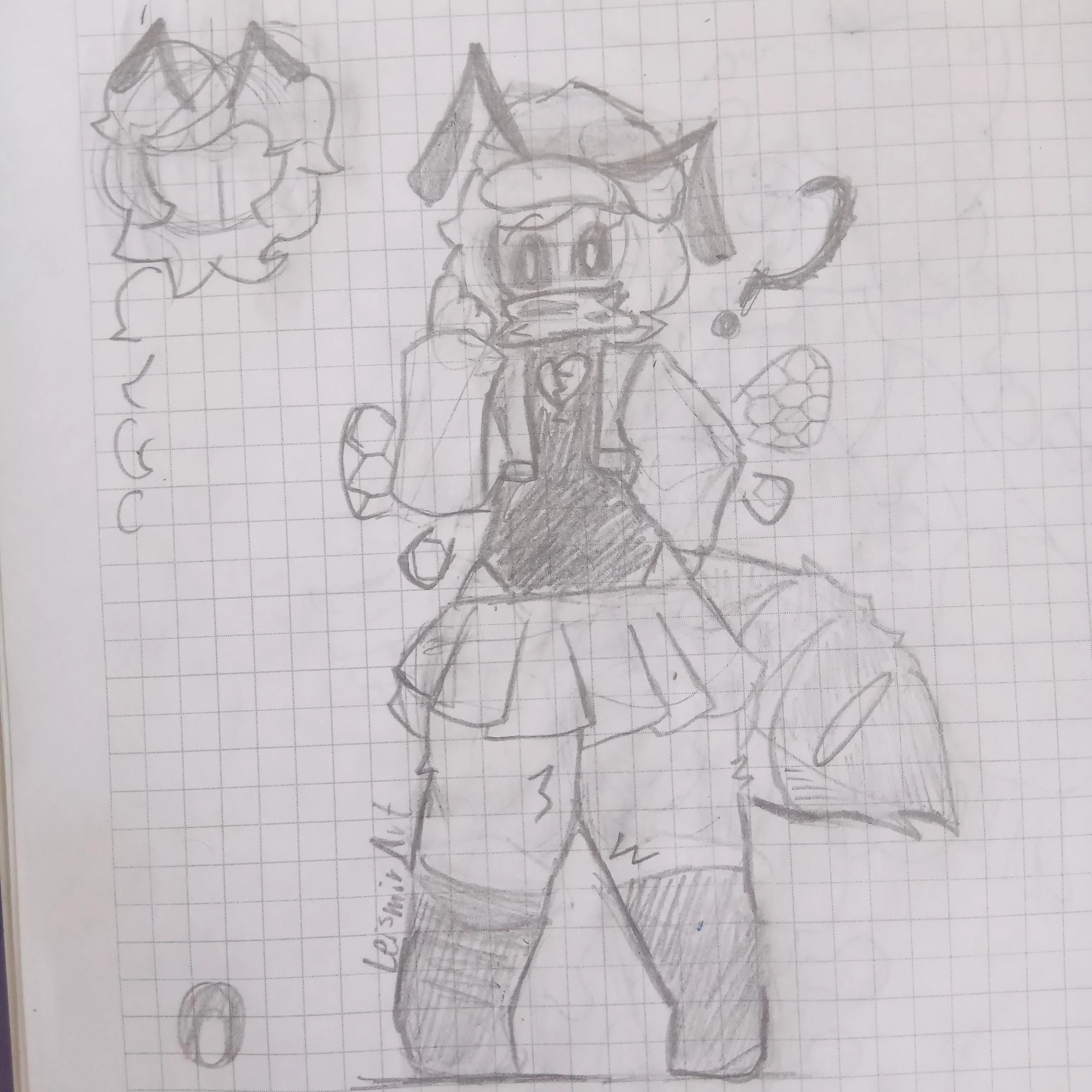 Just a concept art of my bugsona cuz yes