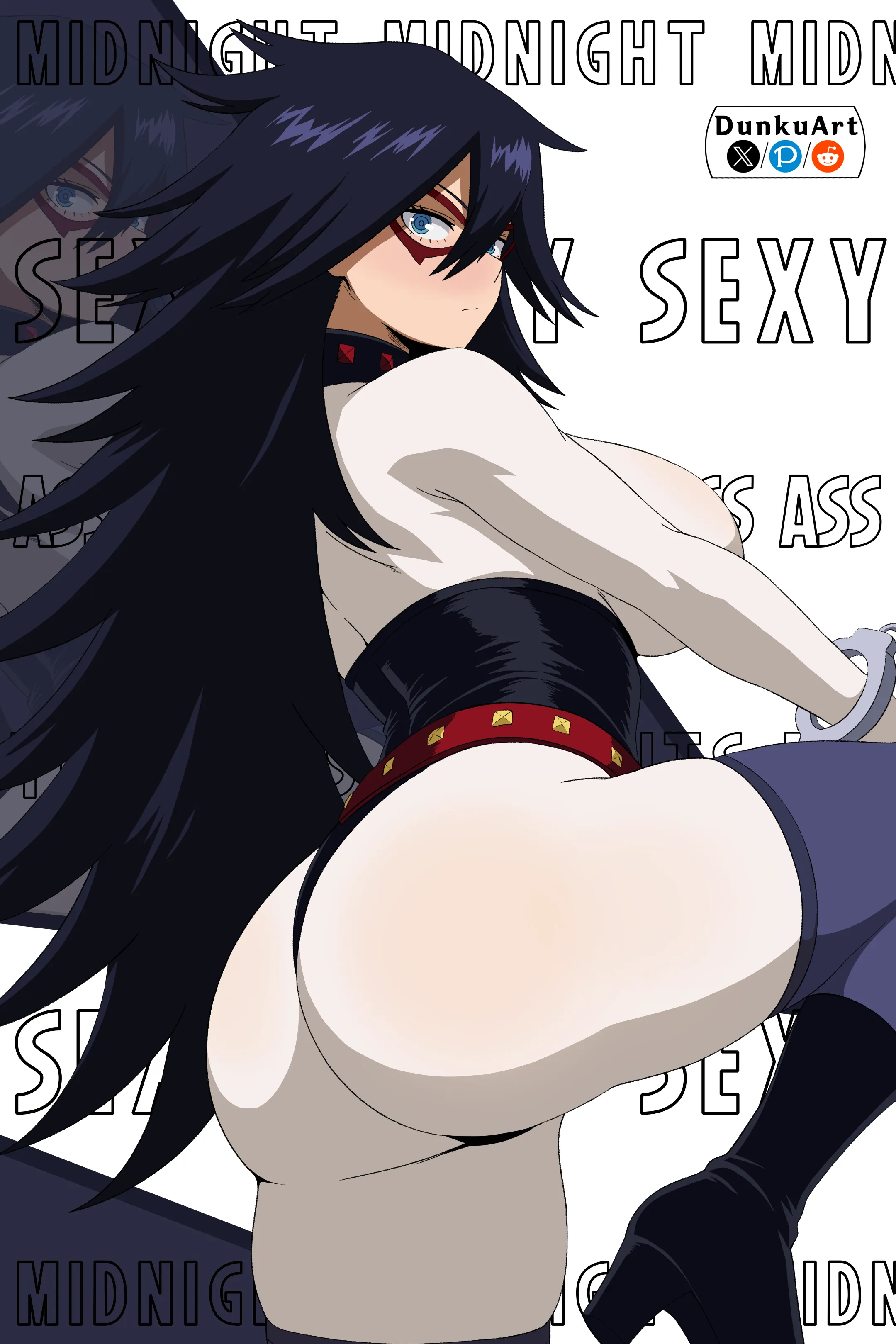 Ms. MIdnight' Ass (DunkuArt)