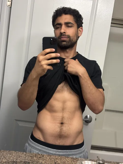 not trying to skip abs