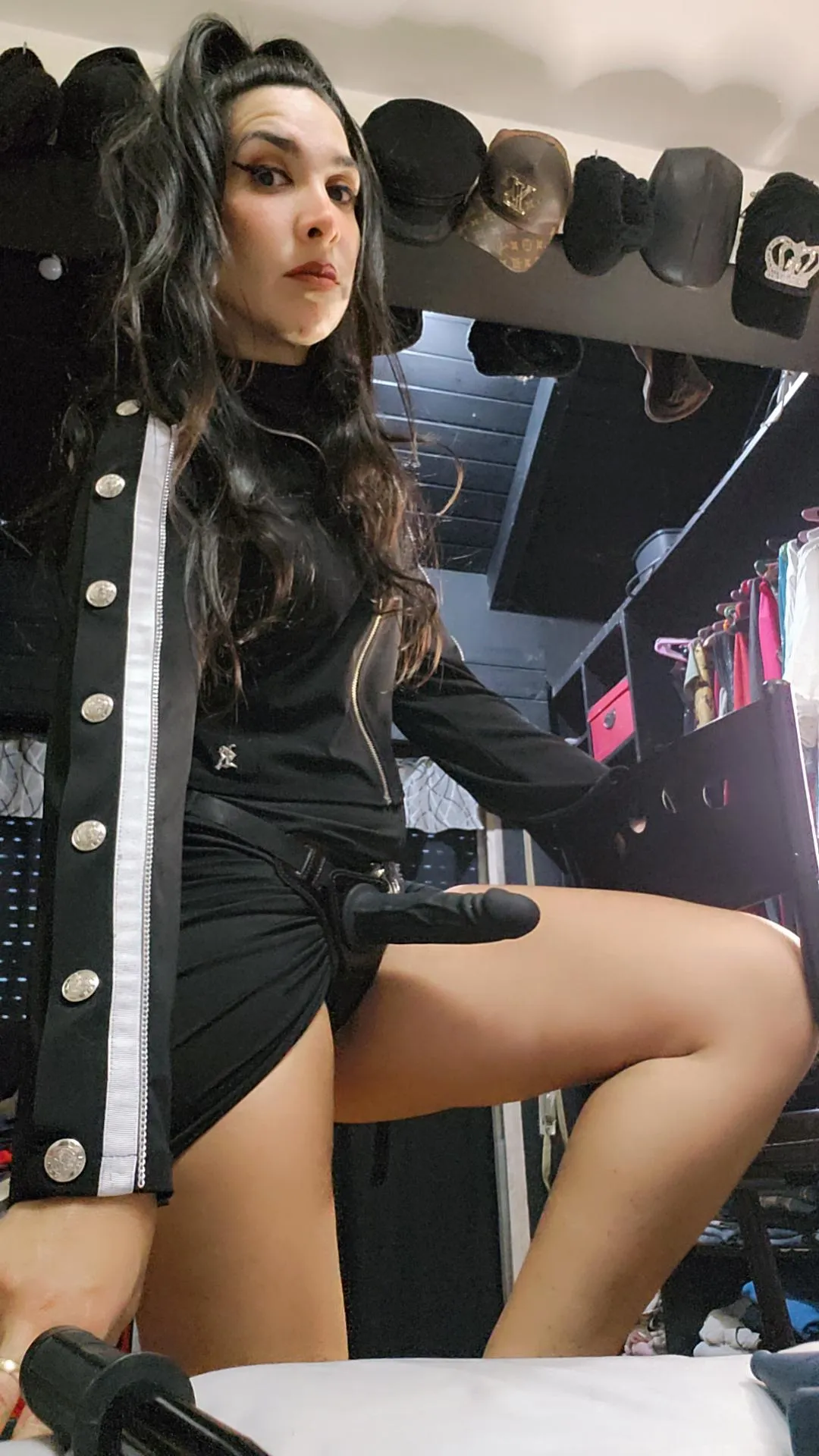 Be a good boy and listen to me, you don't want to see me get angry.