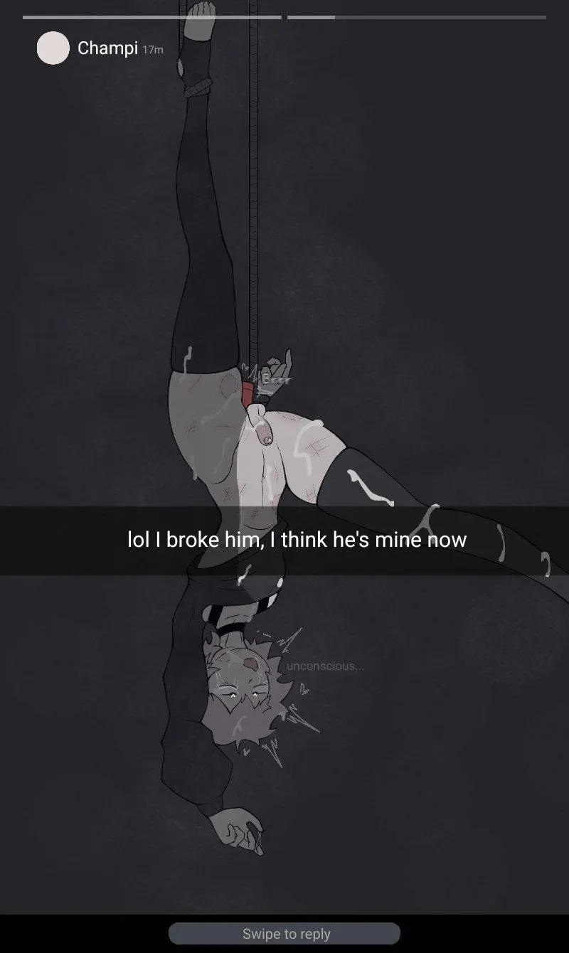 I don't think you sent your boyfriend to stop me. You just wanted him to feel as good as you did..