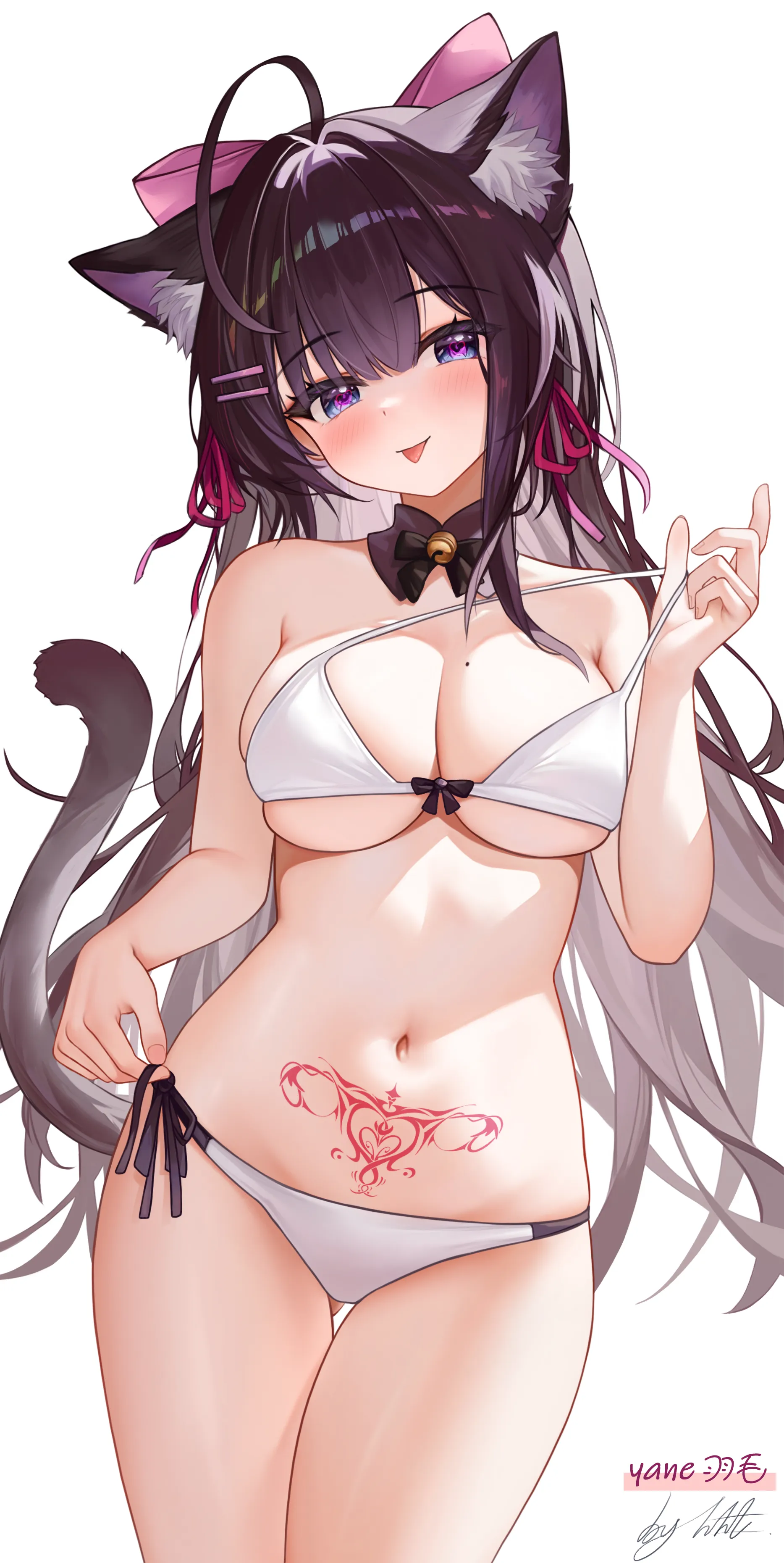 Cute neko waiting for you