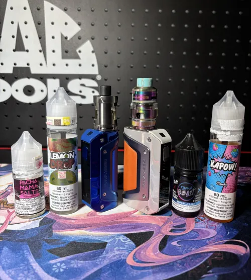 favourite flavours on the left most hated on the right