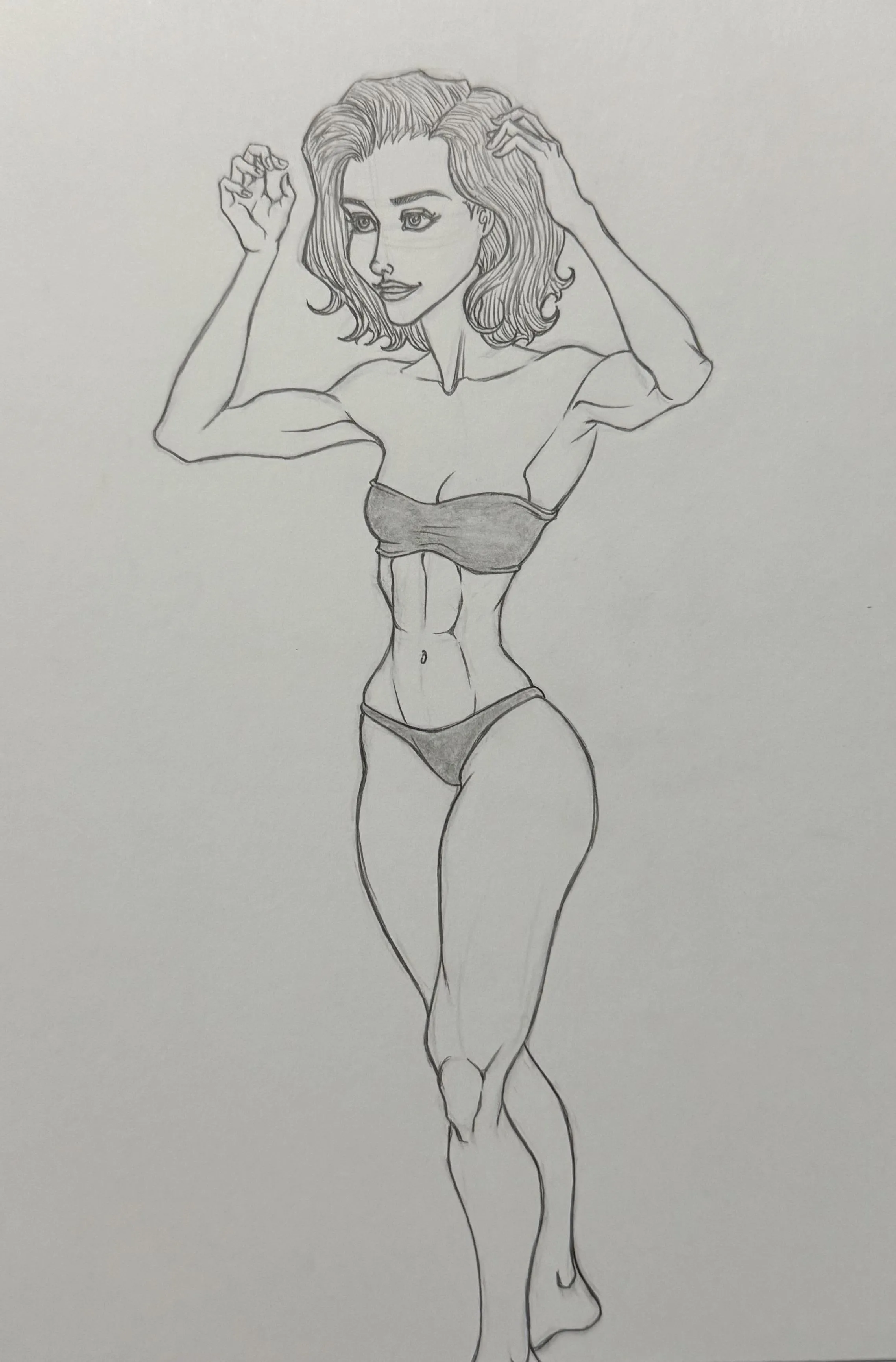 Fitness Model Sketch