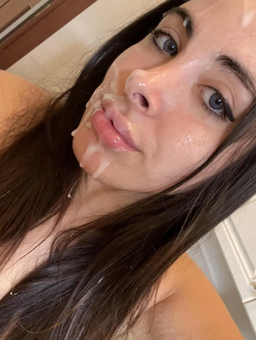 I want you to beg to clean my face