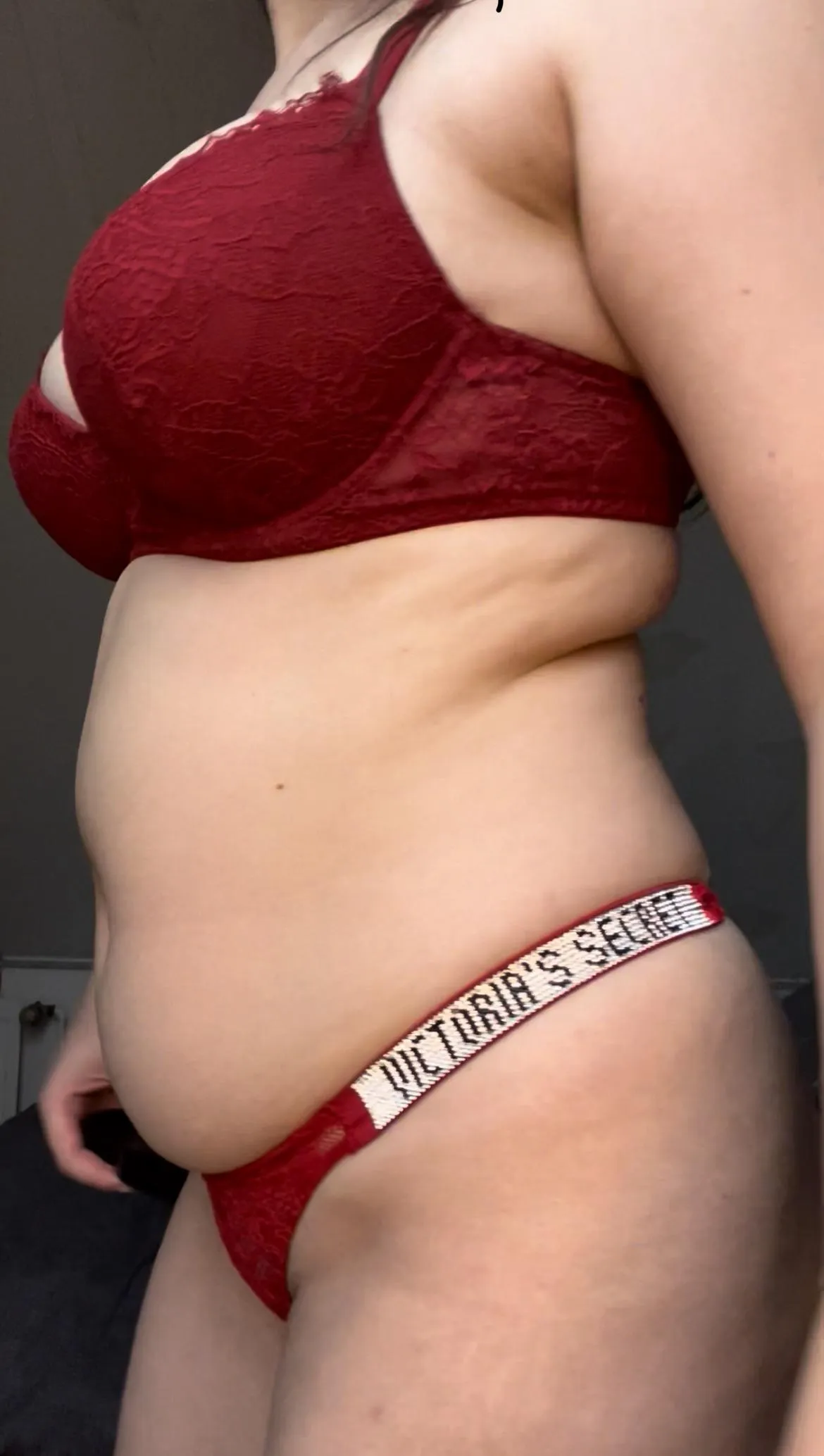 My belly is starting to hang 😳