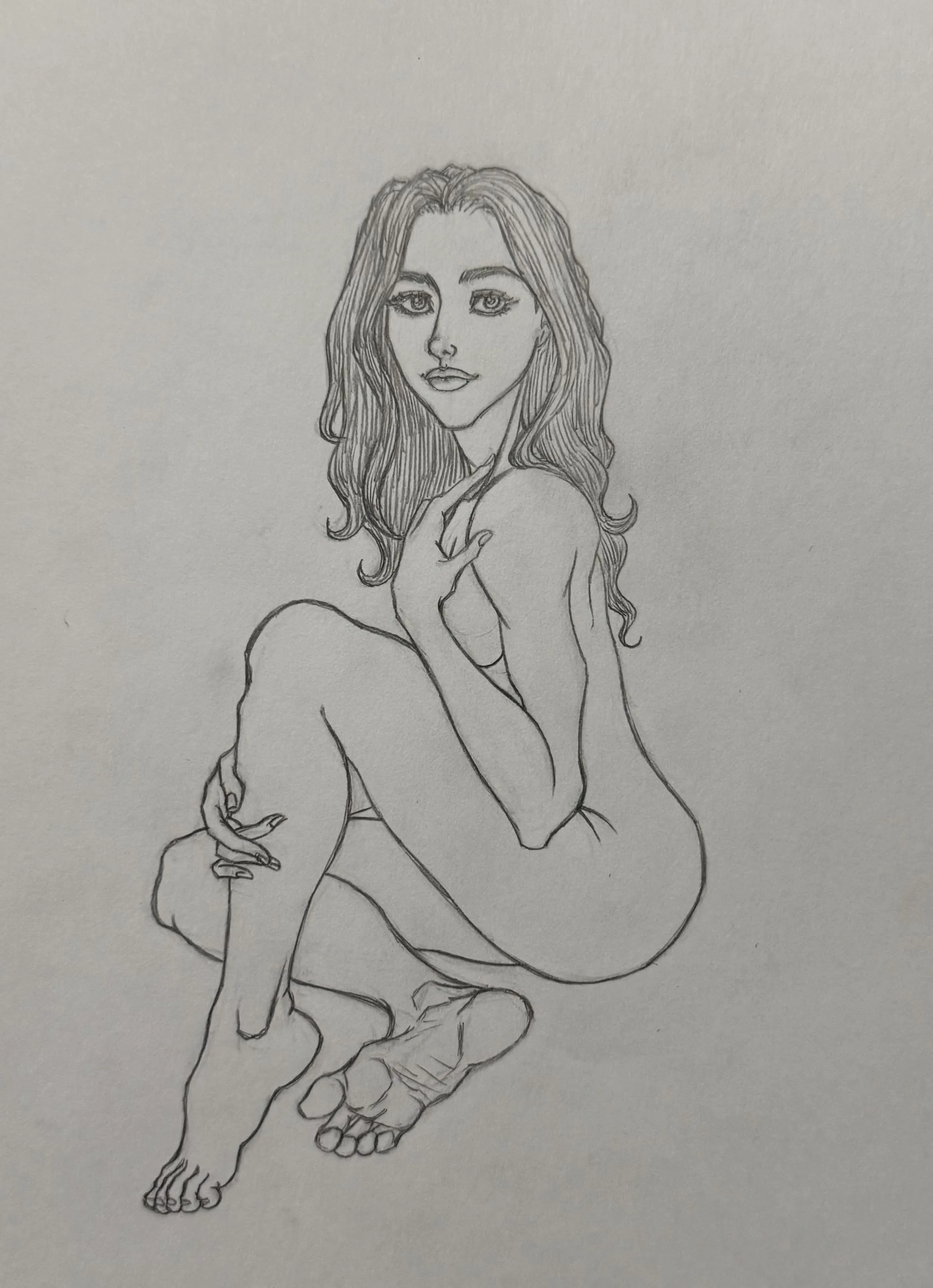 Seated Nude