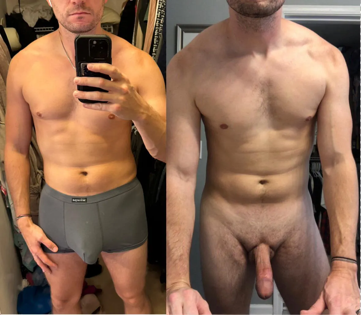 (34) Ever wonder what that cute dad you crush on looks underneath all those pesky clothes?