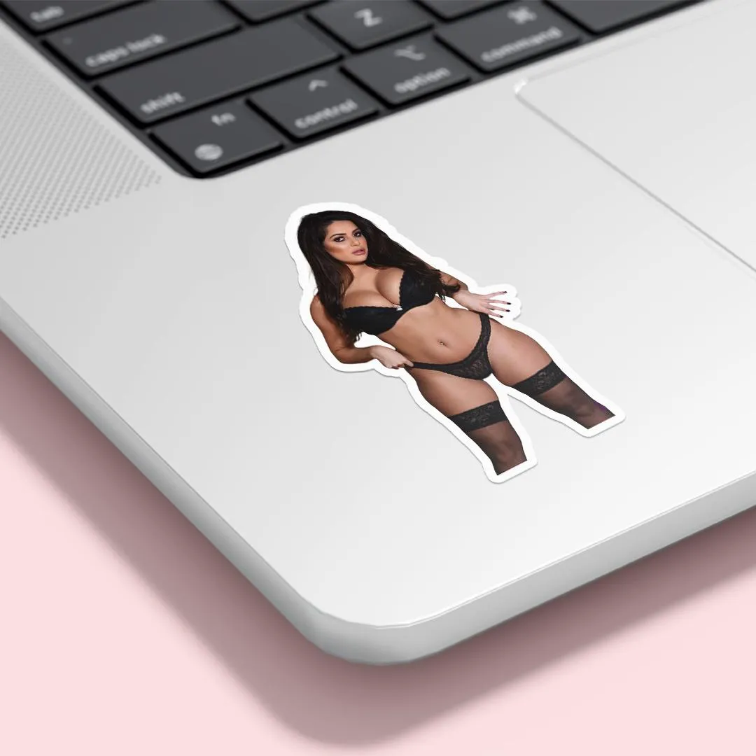 Busty Bombshell Stickers